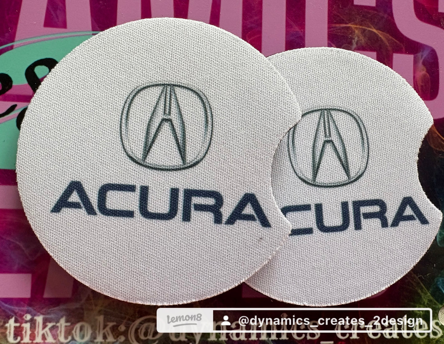 Custom Car Coasters