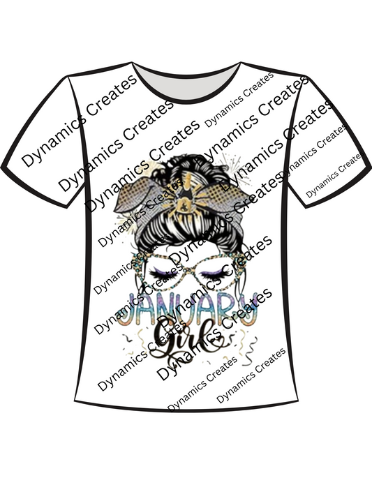 DTF Months Tshirts
