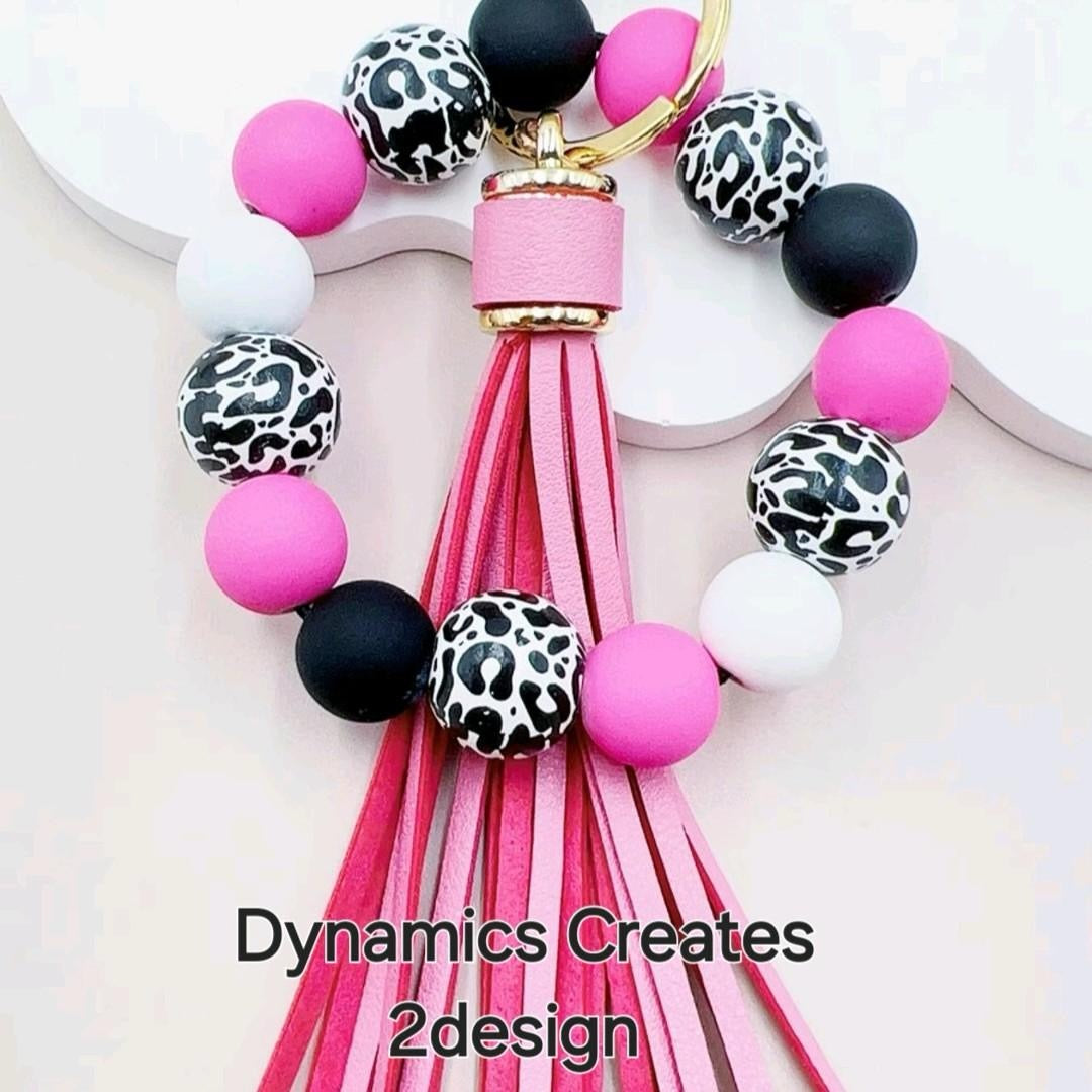 Handmade Keychain wristlet