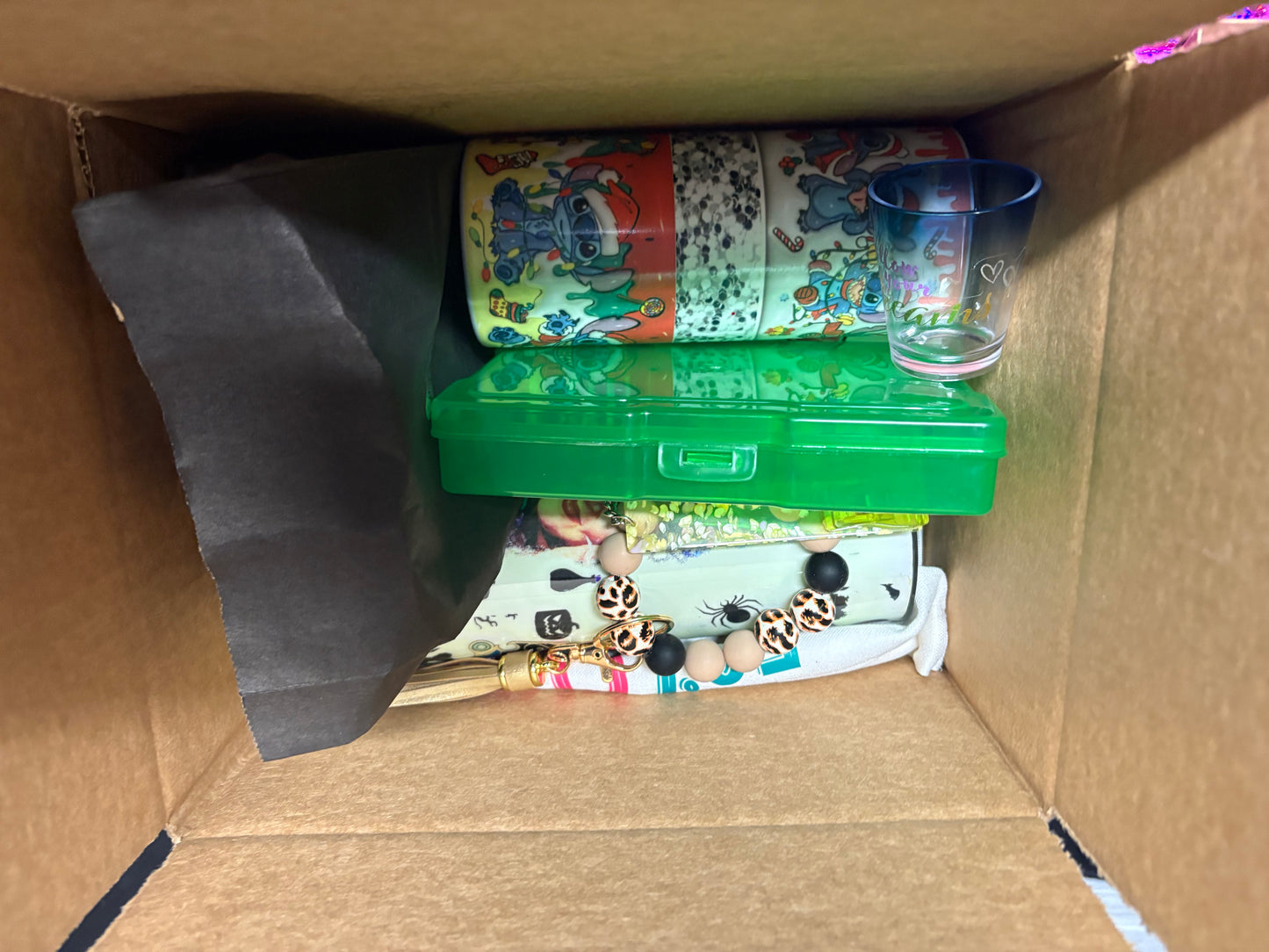 Mix box with a surprise gift