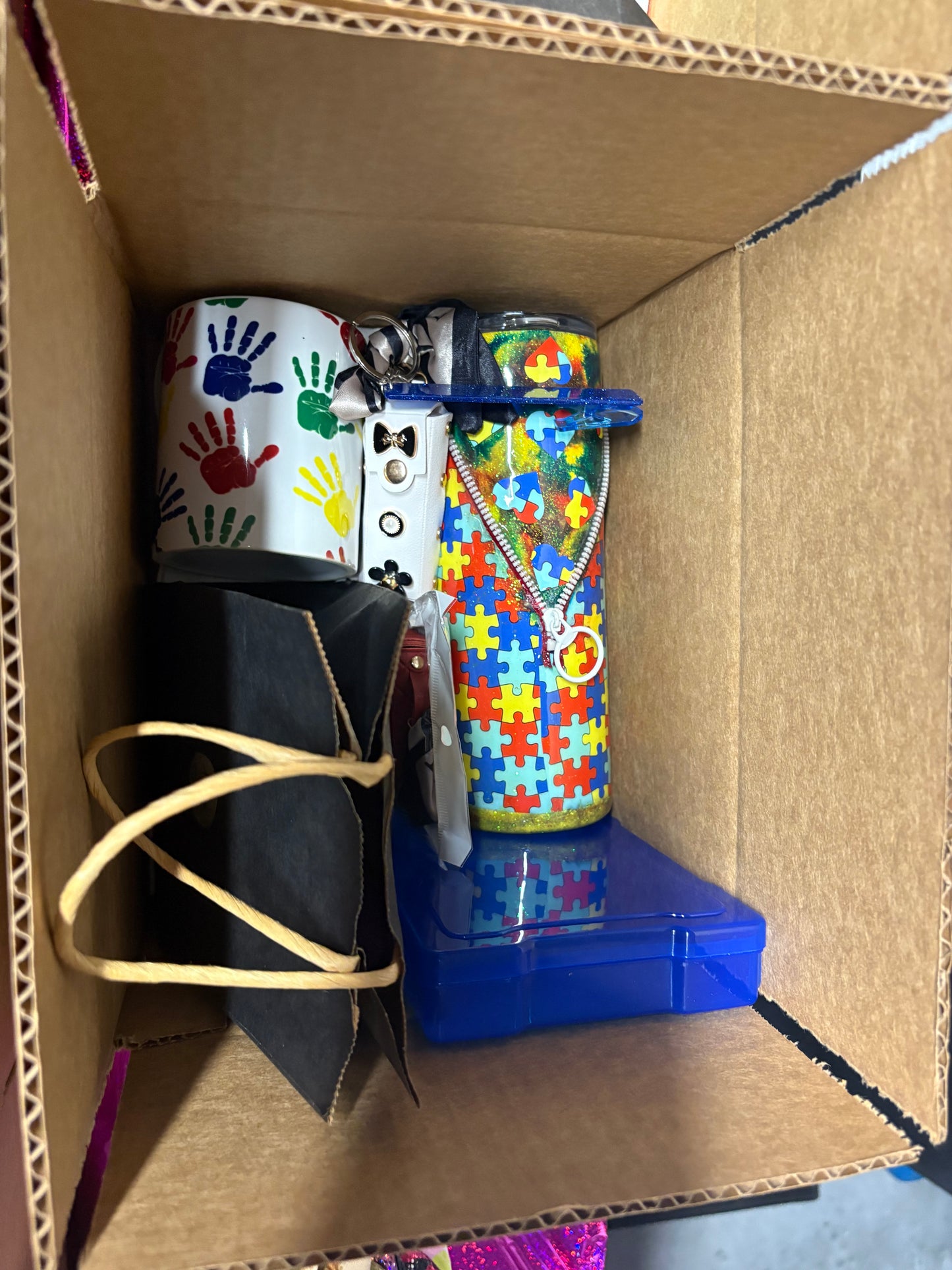 Mix box with a surprise gift