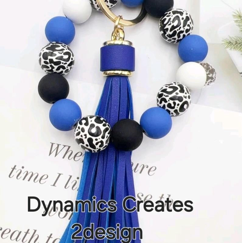 Handmade Keychain wristlet