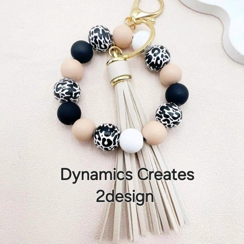 Handmade Keychain wristlet