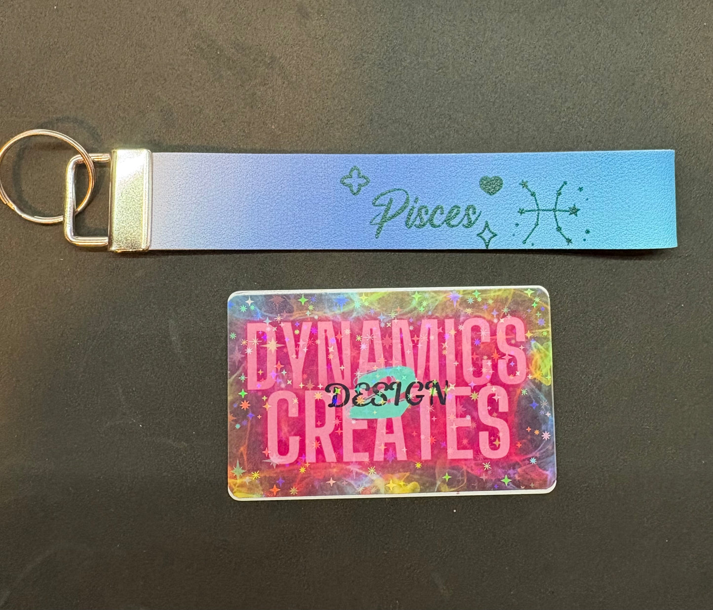Handmade Zodiac sign landyard Keychain