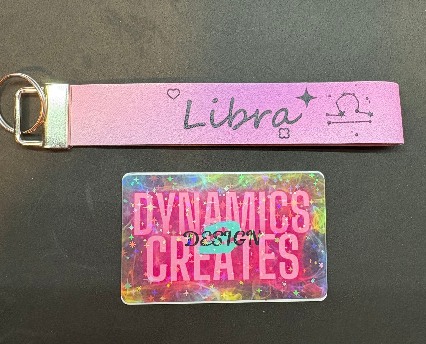 Handmade Zodiac sign landyard Keychain