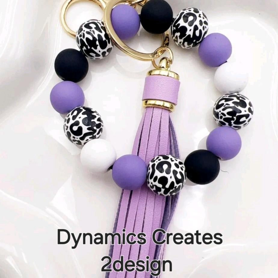 Handmade Keychain wristlet