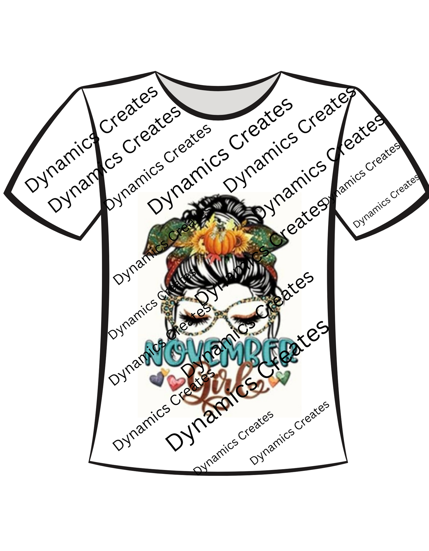 DTF Months Tshirts