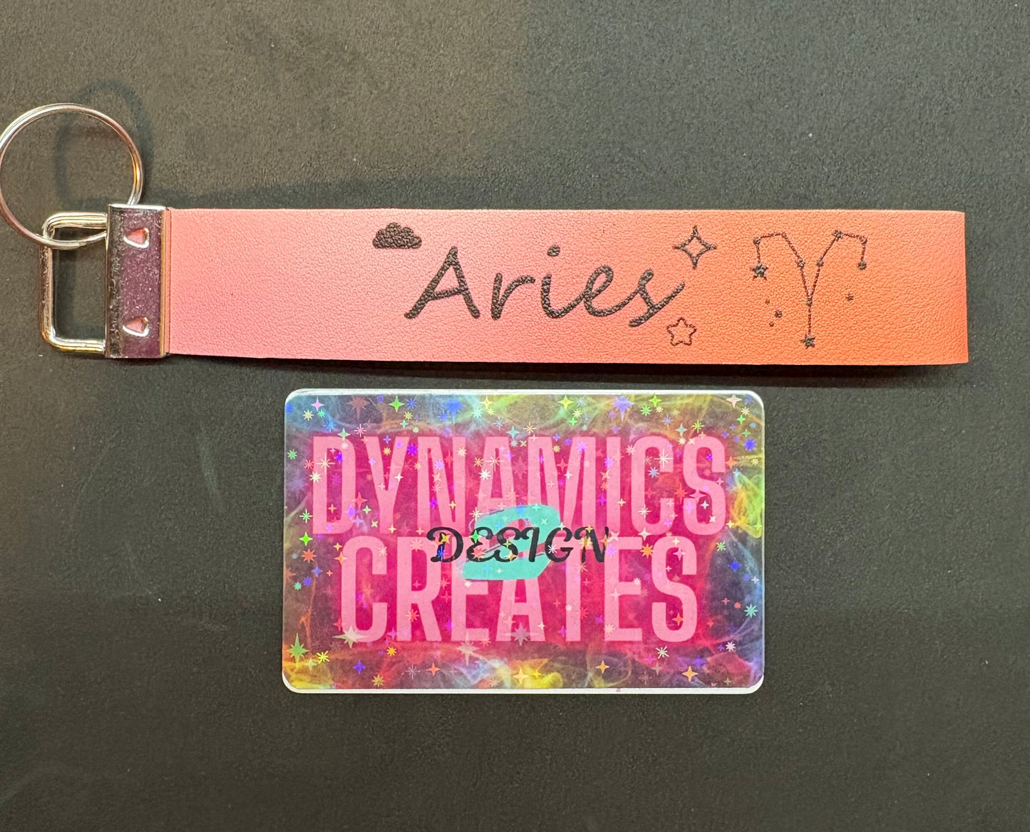 Handmade Zodiac sign landyard Keychain