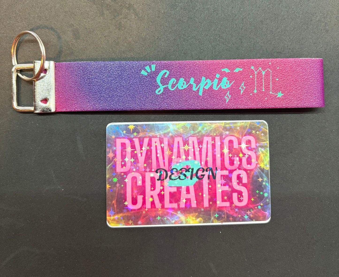 Handmade Zodiac sign landyard Keychain