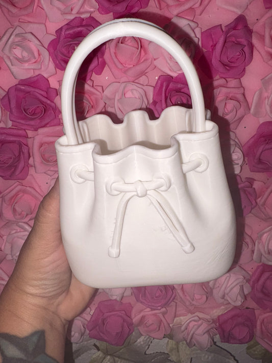 3D Mini Purse Makeup Brush Holder