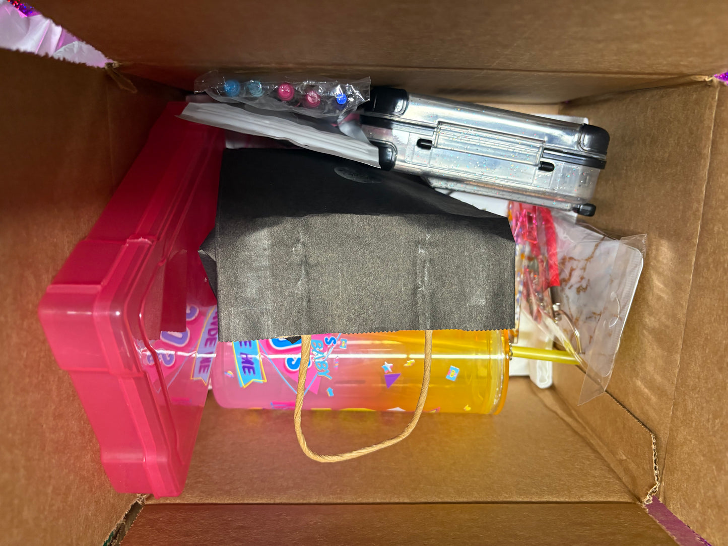 Mix box with a surprise gift