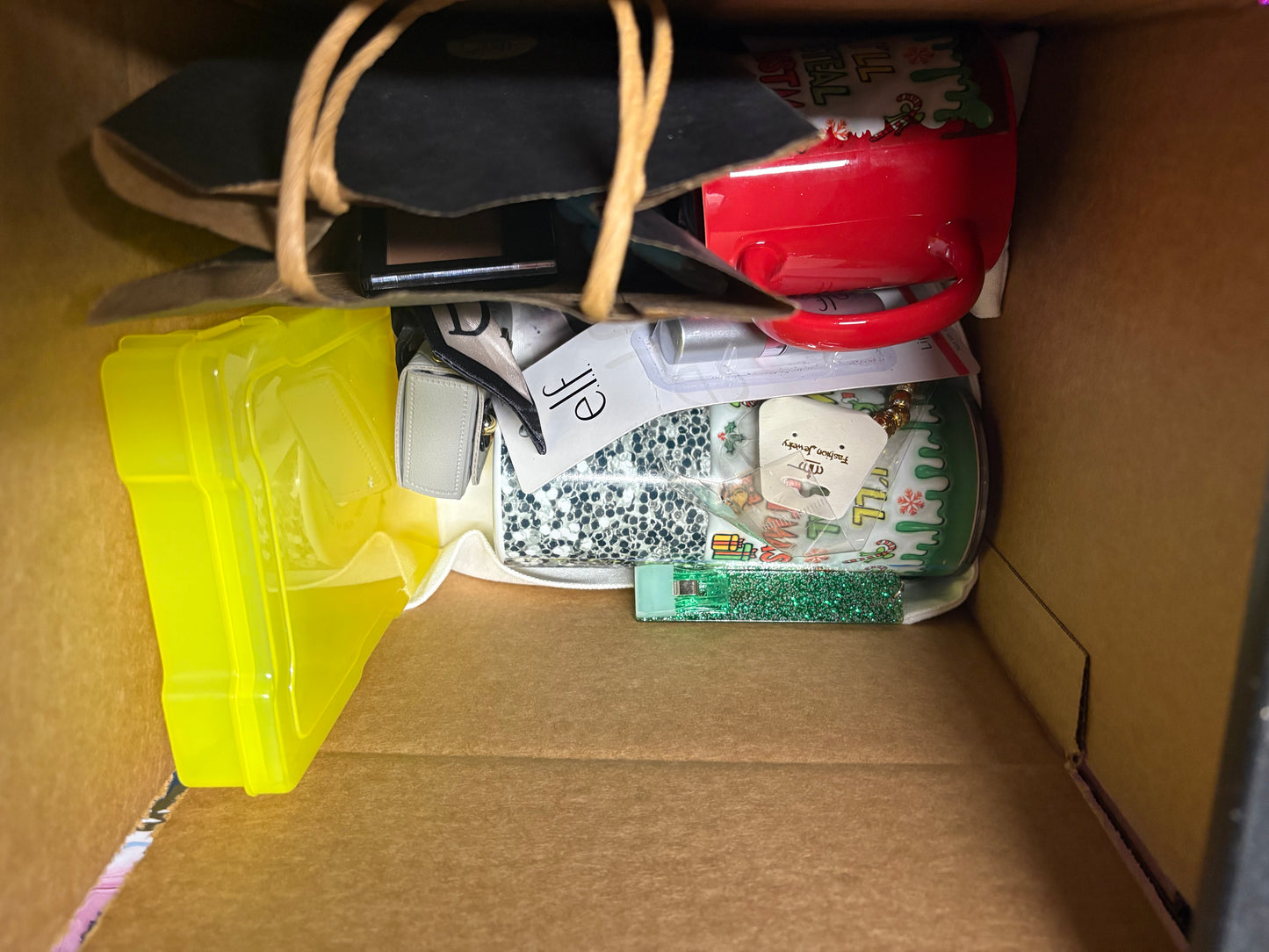 Mix box with a surprise gift