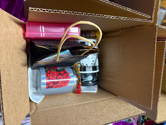 Mix box with a surprise gift