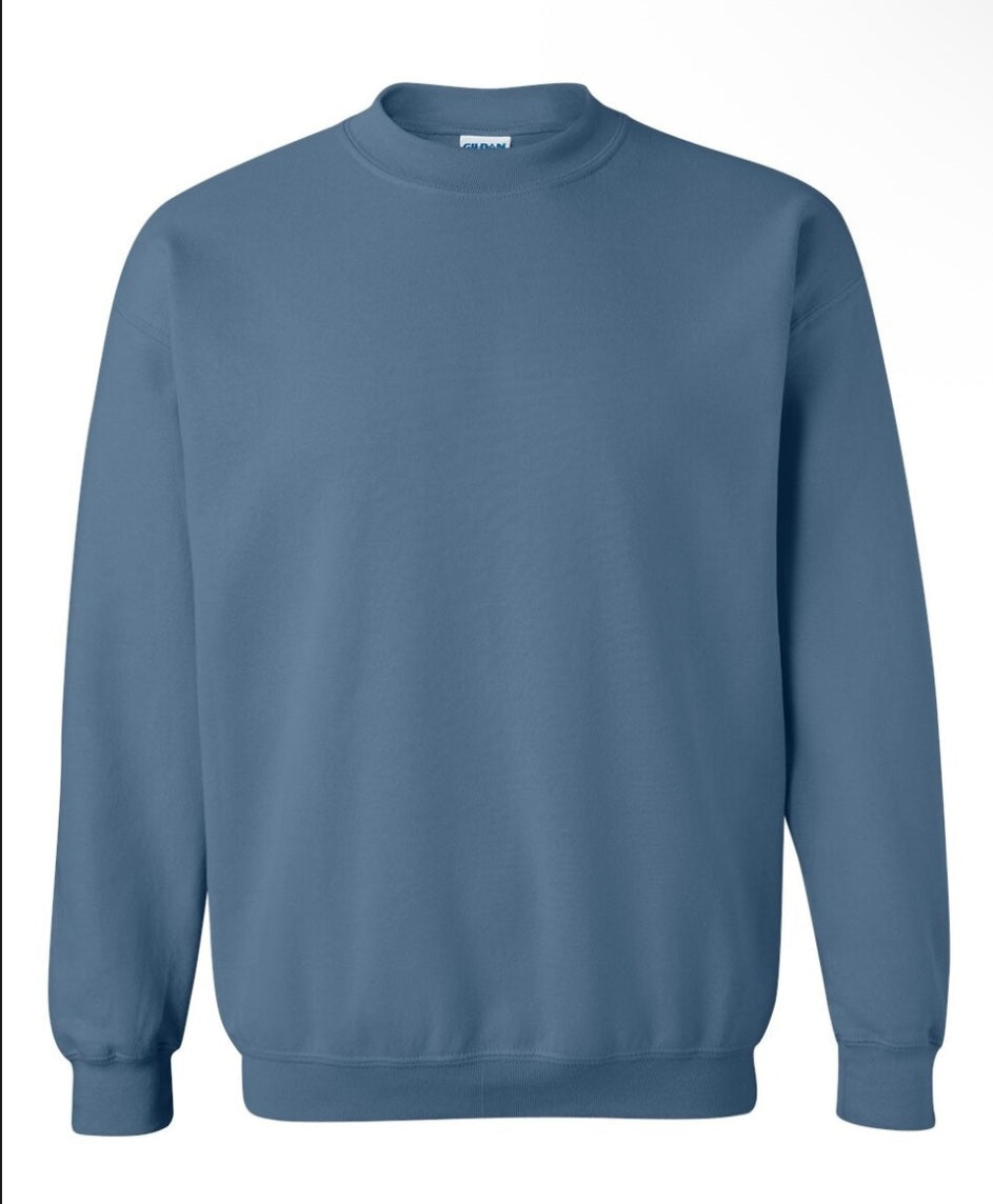 Crewneck Pick your Color & Size Then Claim Design Live Only