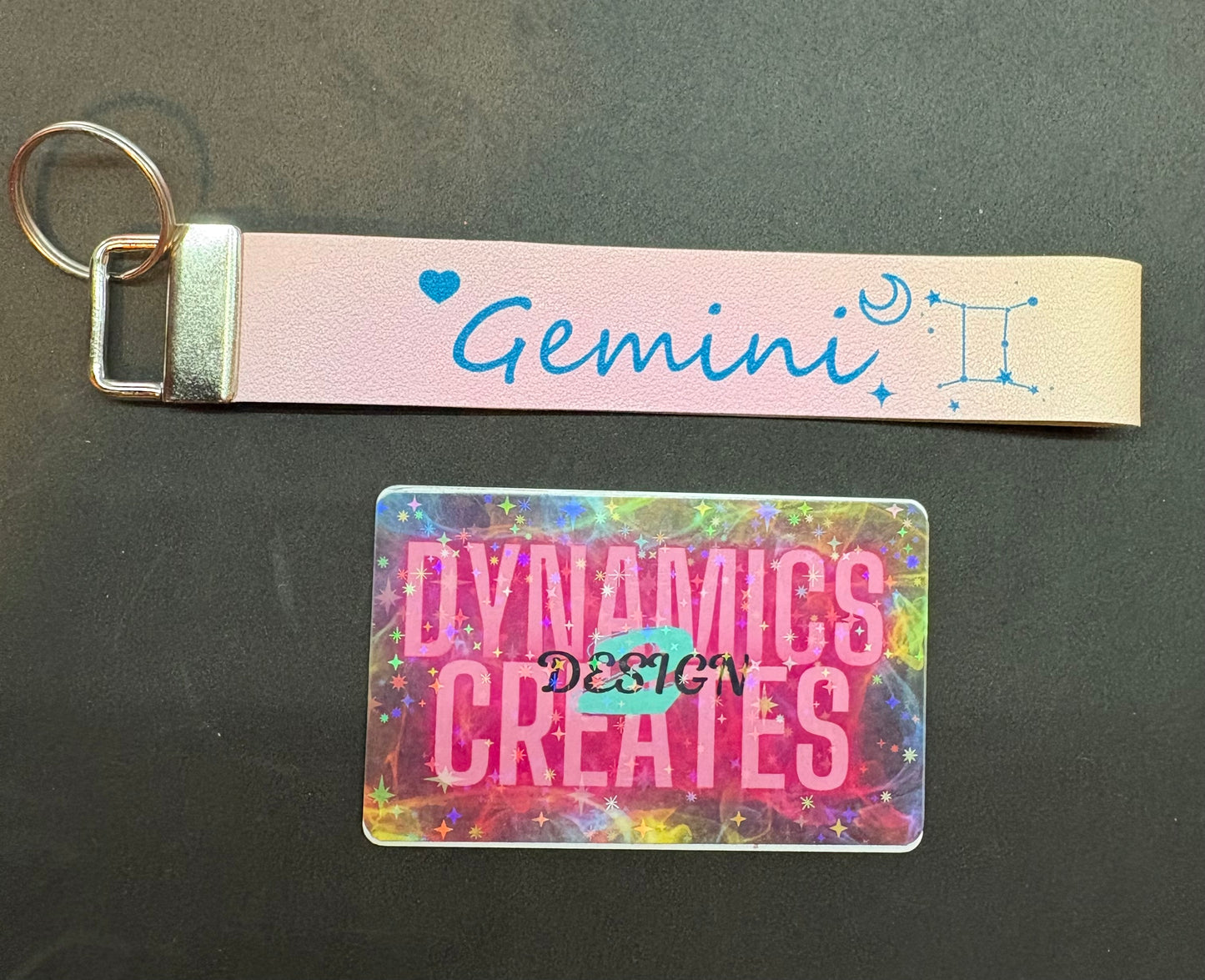 Handmade Zodiac sign landyard Keychain
