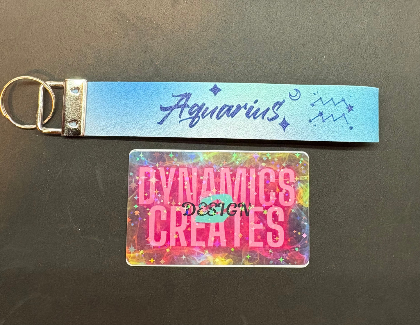 Handmade Zodiac sign landyard Keychain