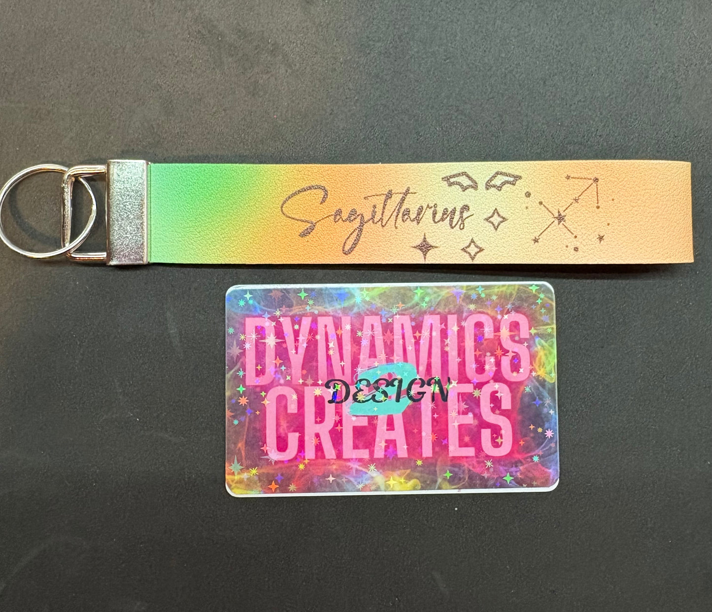 Handmade Zodiac sign landyard Keychain