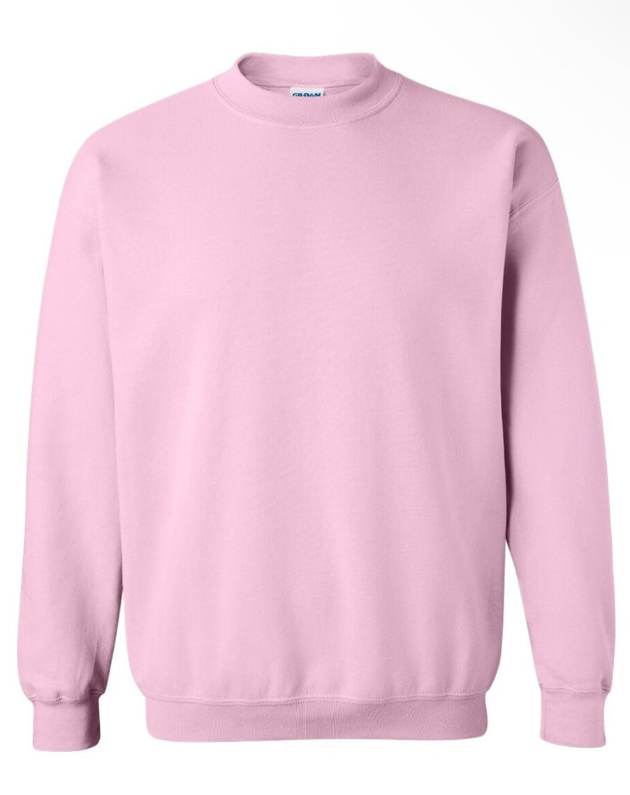 Crewneck Pick your Color & Size Then Claim Design Live Only