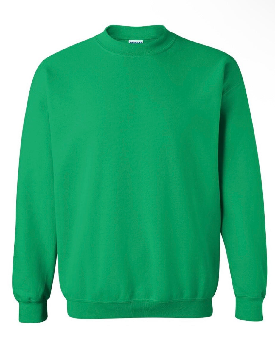 Crewneck Pick your Color & Size Then Claim Design Live Only