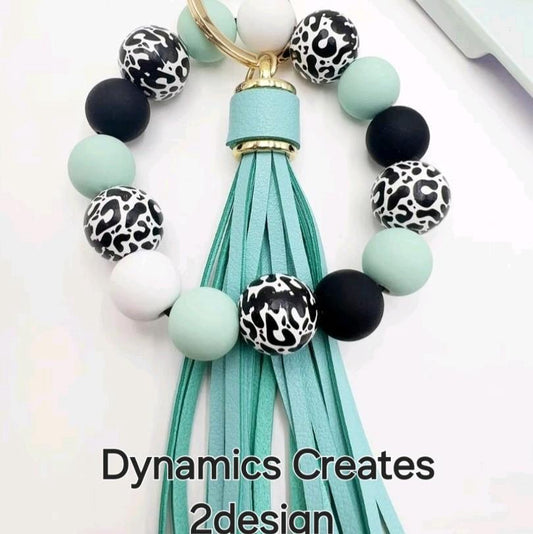Handmade Keychain wristlet