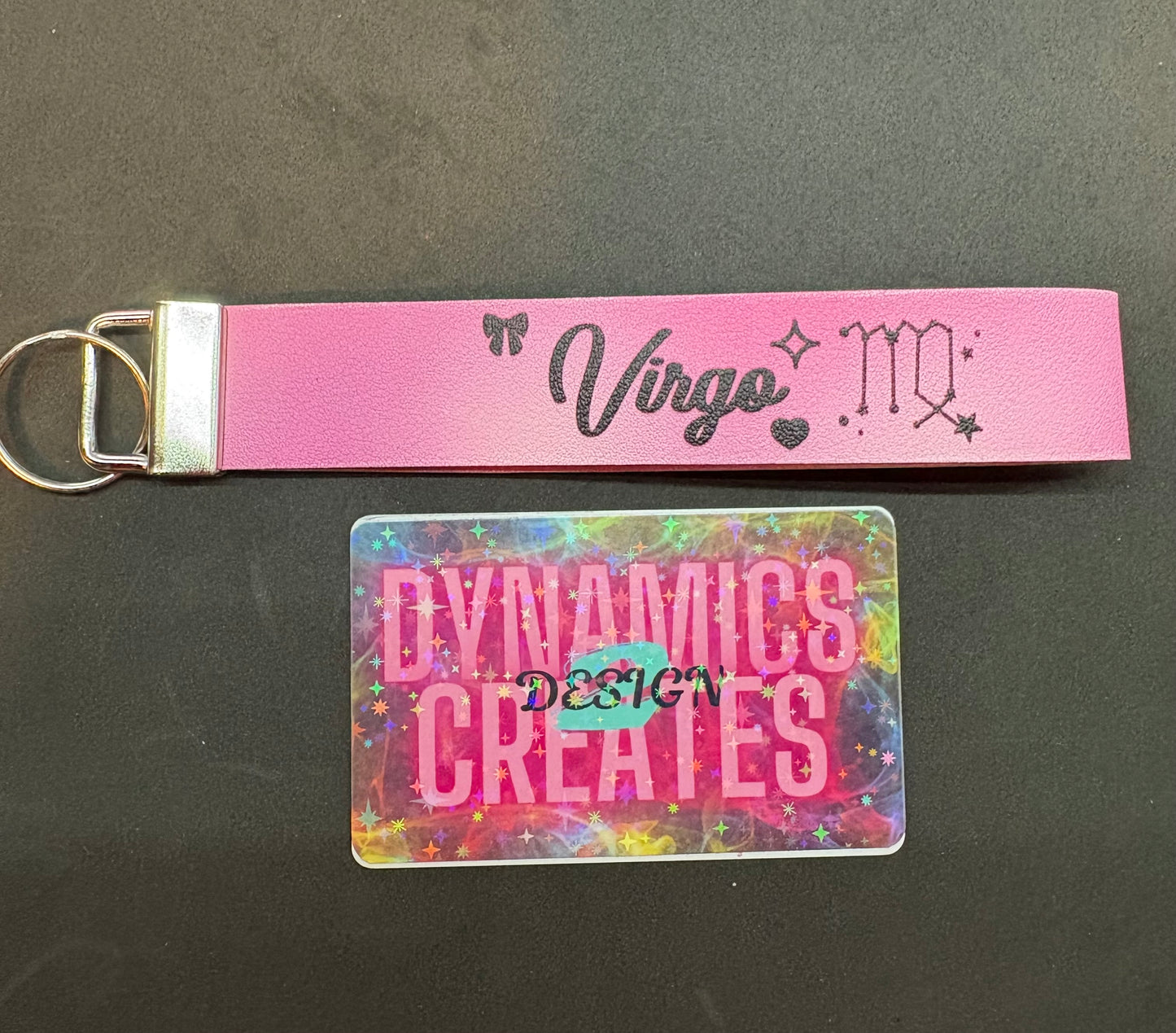 Handmade Zodiac sign landyard Keychain