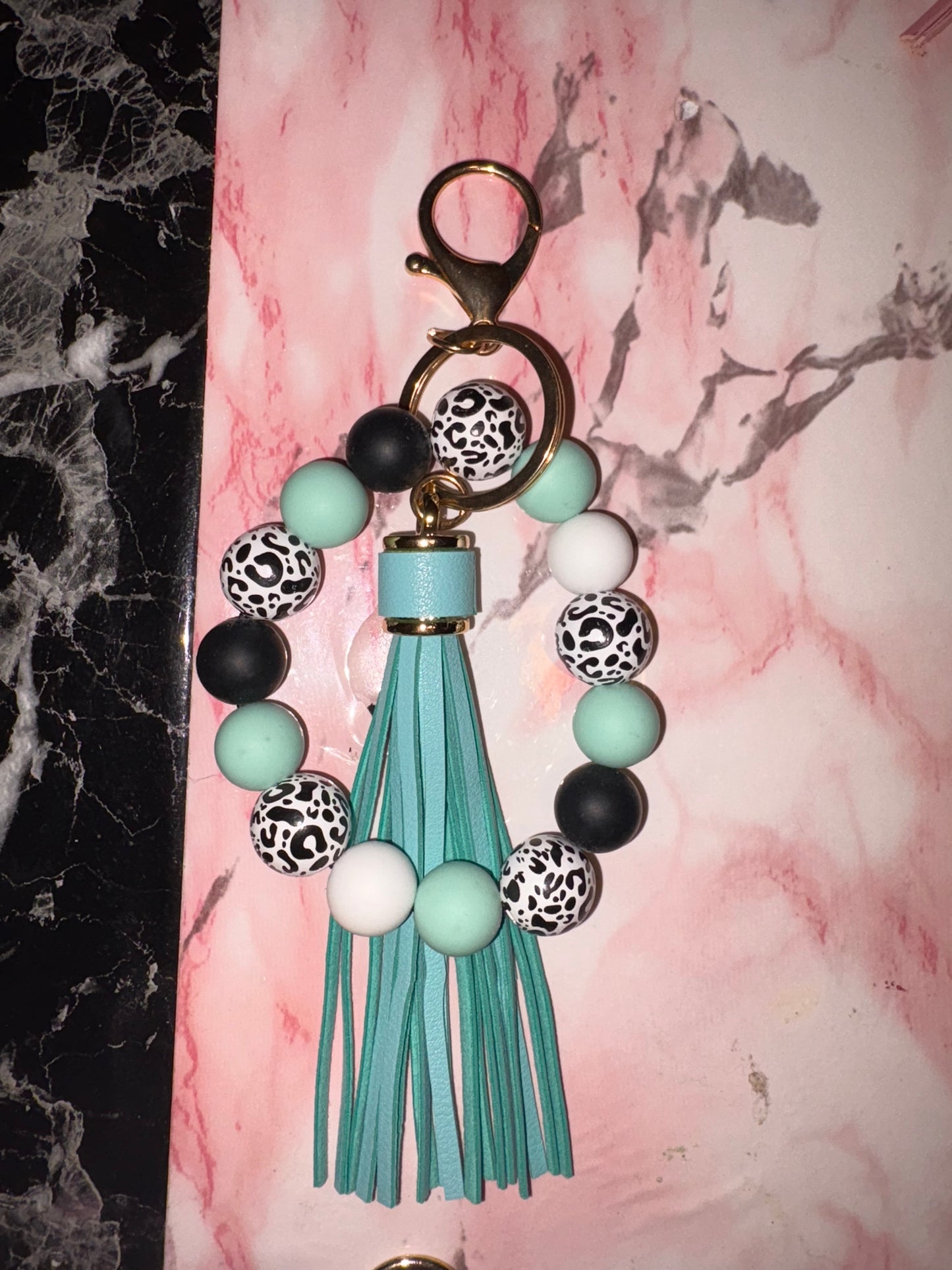 Handmade Keychain wristlet