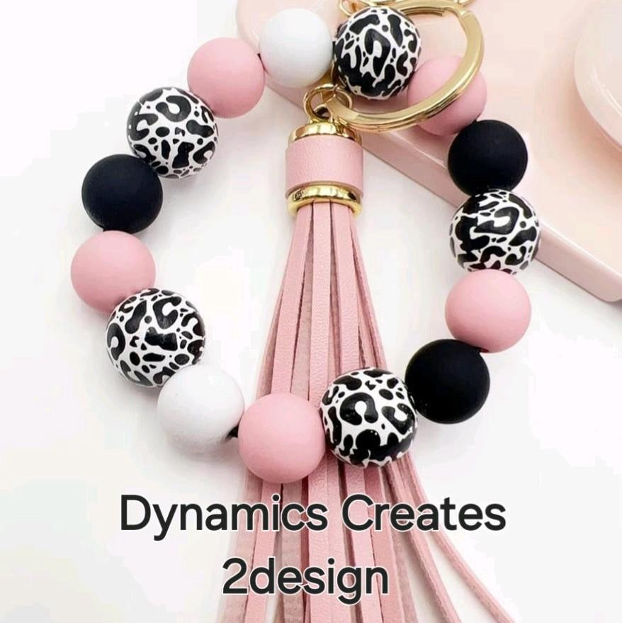 Handmade Keychain wristlet