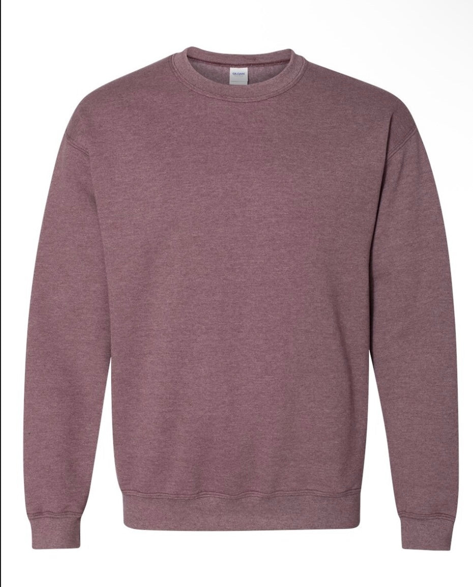 Crewneck Pick your Color & Size Then Claim Design Live Only