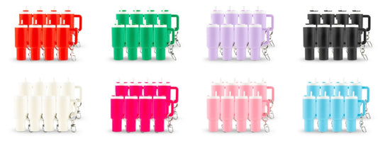 Mini tumblers keychain Sets