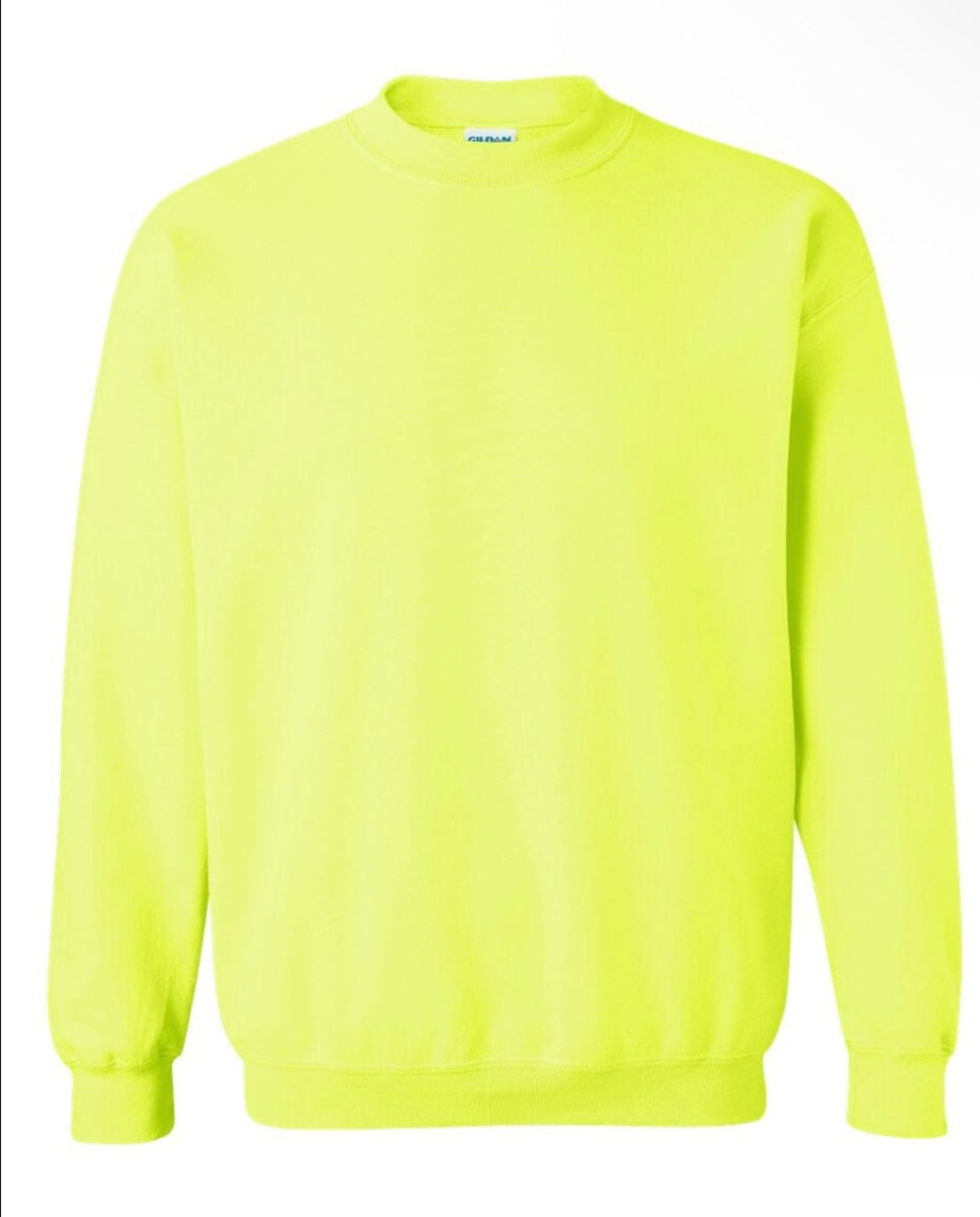 Crewneck Pick your Color & Size Then Claim Design Live Only