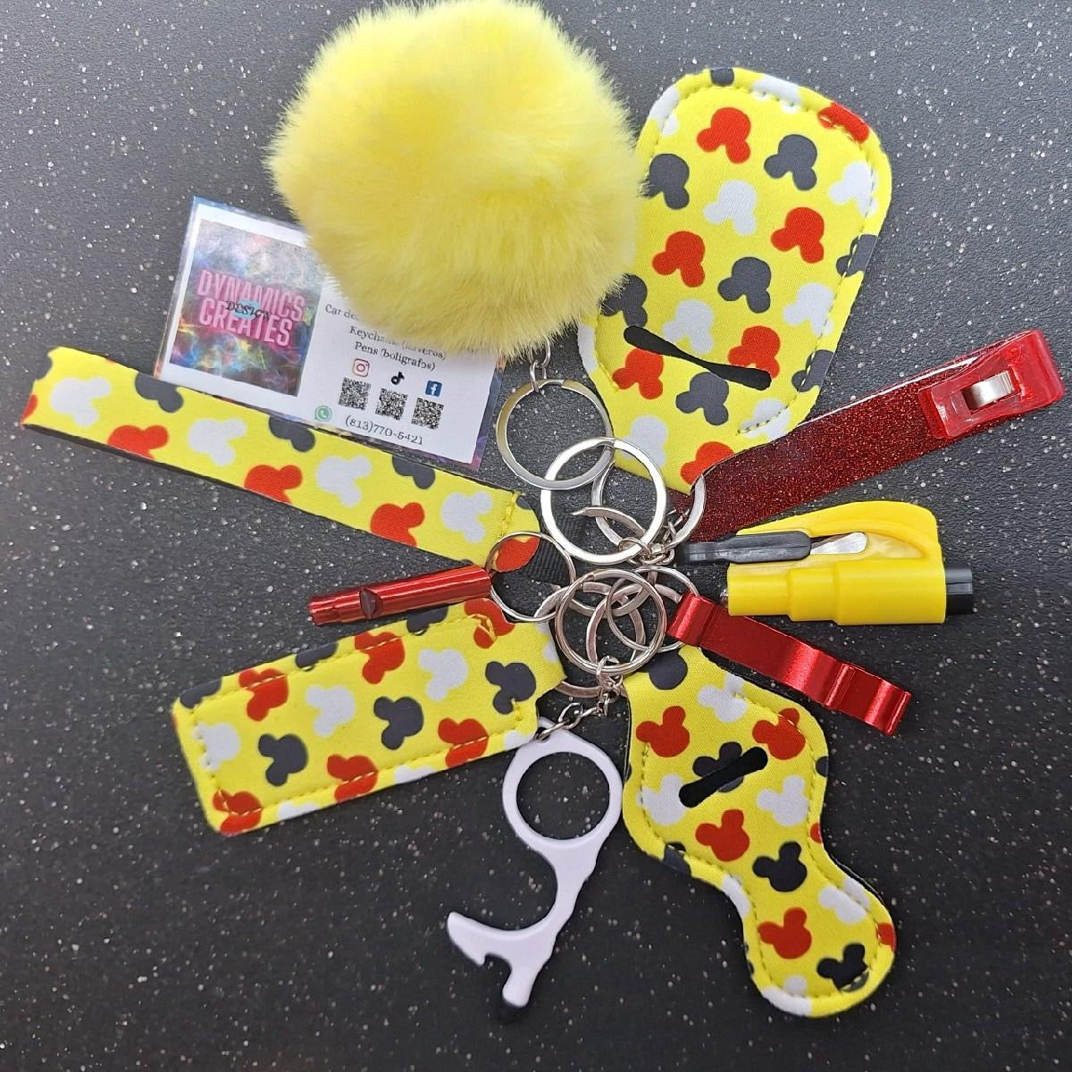 Safety Keychain Sets