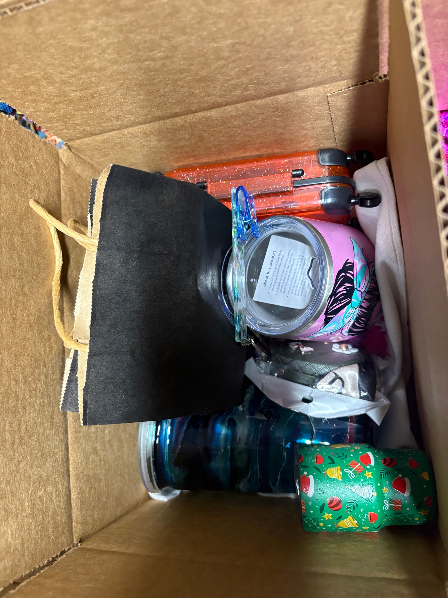 Mix box with a surprise gift