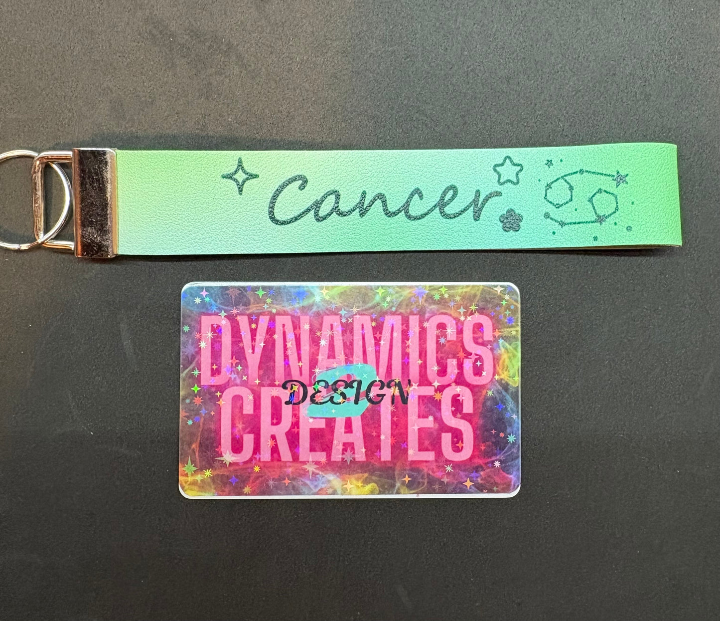 Handmade Zodiac sign landyard Keychain