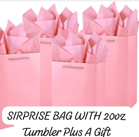 Surprise Bag With 20oz Tumbler Plus A Gift Show Live